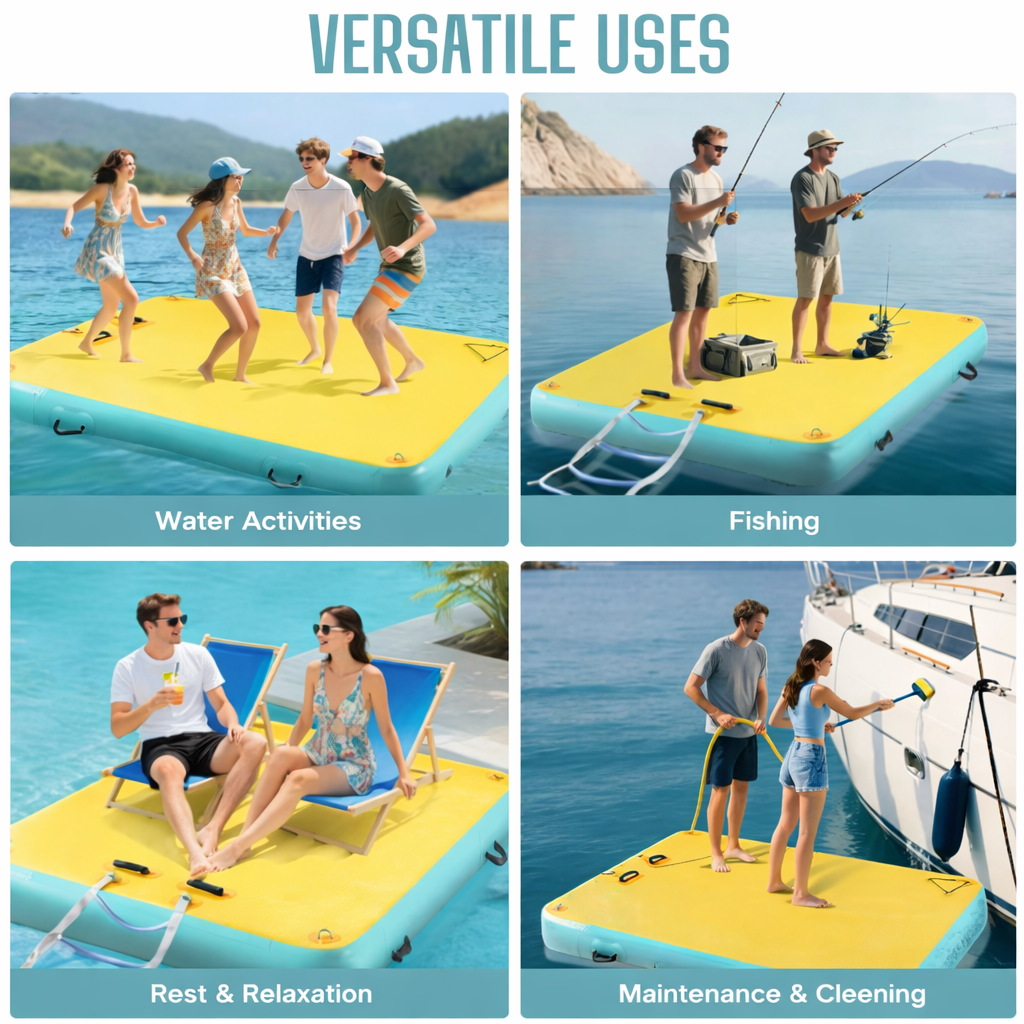 AquaHaven™ Floating Island (8×6)